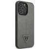 Guess GUHCP13XPSATLG iPhone 13 Pro Max 6,7 srebrny/silver hardcase SaffianoTriangle Logo